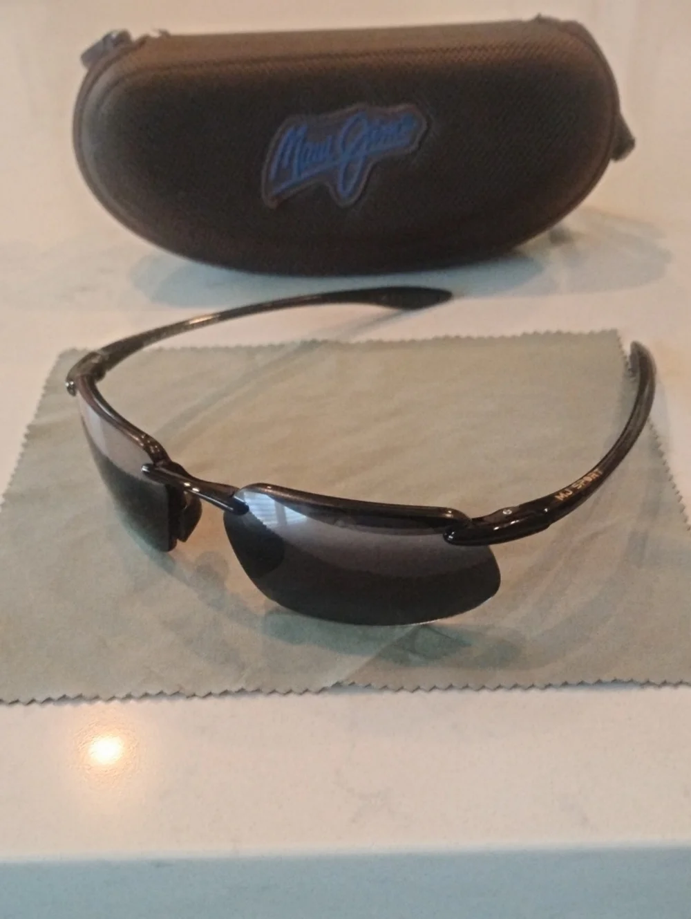 Maui Jim Sport Semi-Rimless Polarized Sunglasses